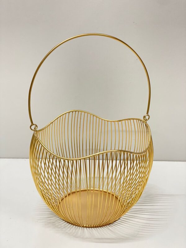 A TRENDY HANDICRAFTS Multi-Purpose Metal Basket