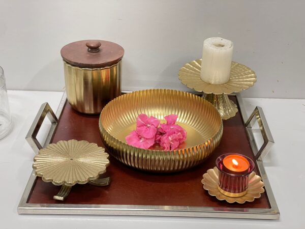 Ascension Metal Pooja Thali